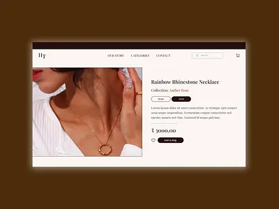 Daily UI Challenge 012 - E-commerce Shop dailyui dailyuichallenge ecommerce ecommercewebsite ui uiuxdesign ux webdesign websitedesign