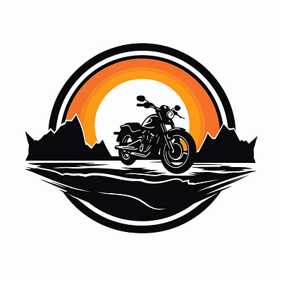 an emblem logo for a motorcycle versatile