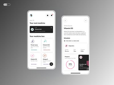 Medication Management App Concept build build 2.0 design design inspiration designdrug health app inspiration medication app medication tracker app mobile app ui user interface ux watchmegrow