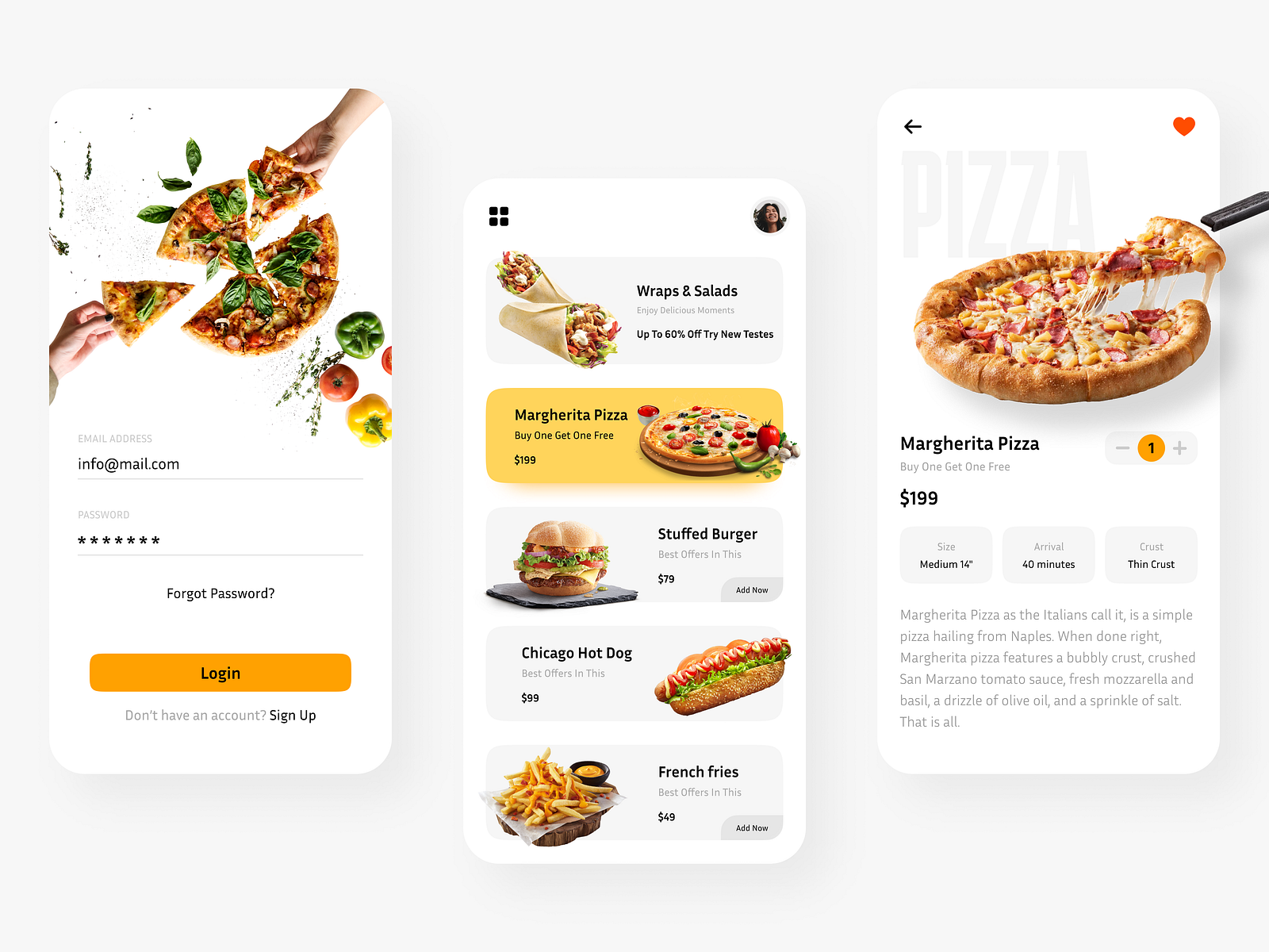 Online Food Ordering App Design By Keyur Gajera On Dribbble