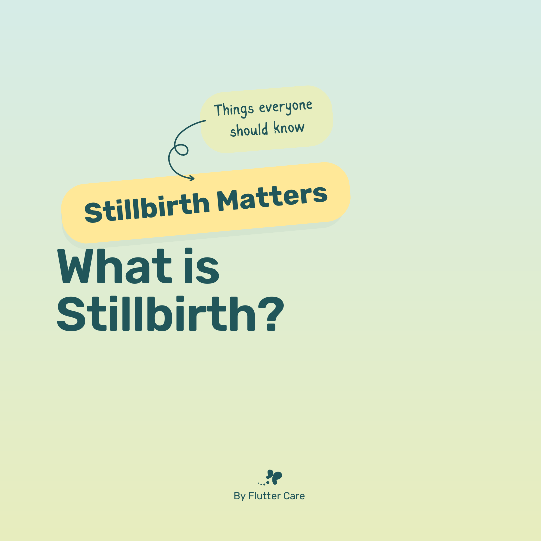Stillbirth Matters Series - Flutter Care - 2023 app branding design graphic design healthcare illustration logo social media stillbirth typography vector