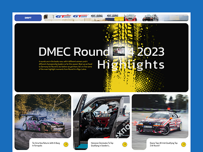 Drift concept 2023 drift figma design ui ui design web design