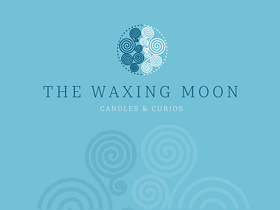 The Waxing Moon branding brand development brand identity branding design graphic design illustration logo vector