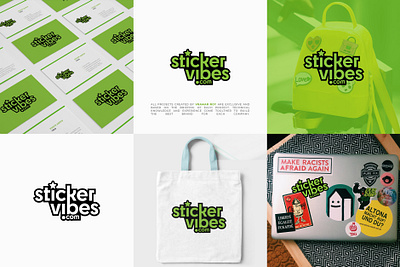 Sticker Company logo branding creative design graphic design illustration logo logo design logodesign logotype sticker sticker company ui