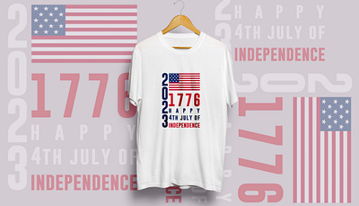 USA Independence day Typography T-shirt Design custom custom t shirt custom t shirt deign design graphic design presentation t shirt t shirt design trendy t shirt design