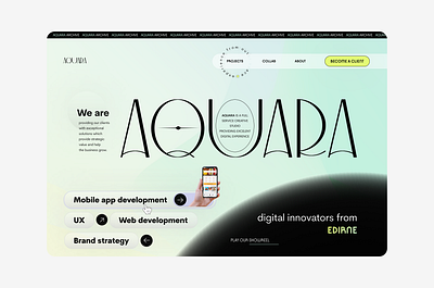 Digital agency homepage agency digital figma graphic design homepage landingpage trends 2023 ui web design