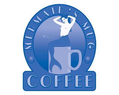 Mermail Logo illustration illustrator