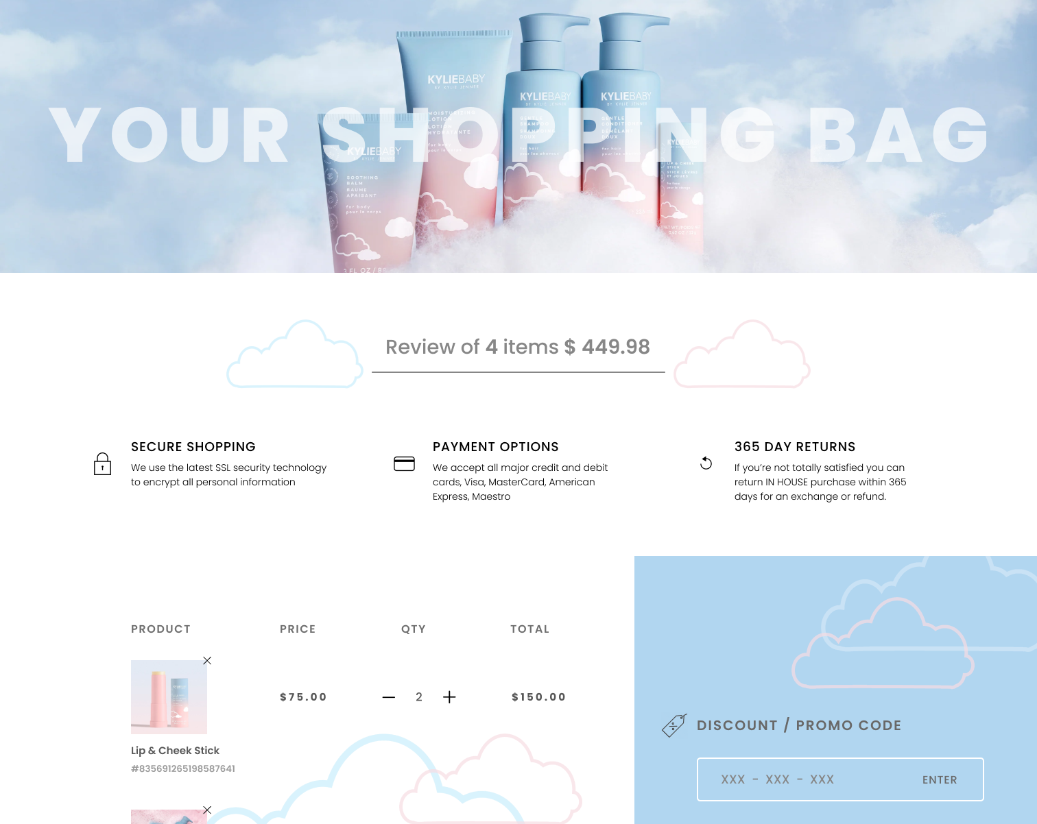 Daily UI 008 - Shopping Cart cart design daily ui design figma shopping cart shopping cart design ui uiux