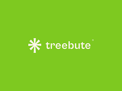 Treebute© Logo app branding design graphic design illustration logo typography