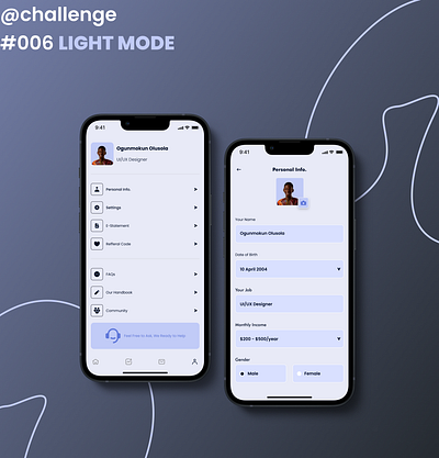 LIGHT MODE for YOU GUYS daily ui daily ui 006 light mode