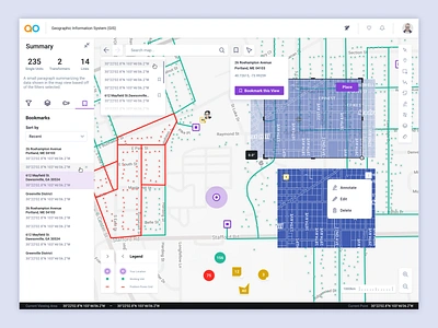 Geographic information system geographic information system gis map product design ui ui design ux ux design web app