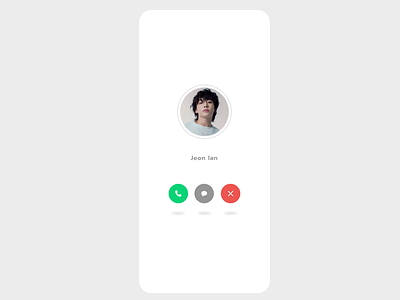 Daily UI 010 - Incoming Call call screen ui daily ui design figma incoming call incoming call design incoming call ui ui uiux