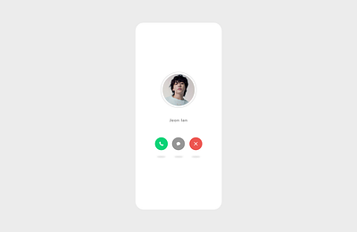 Daily UI 010 - Incoming Call call screen ui daily ui design figma incoming call incoming call design incoming call ui ui uiux