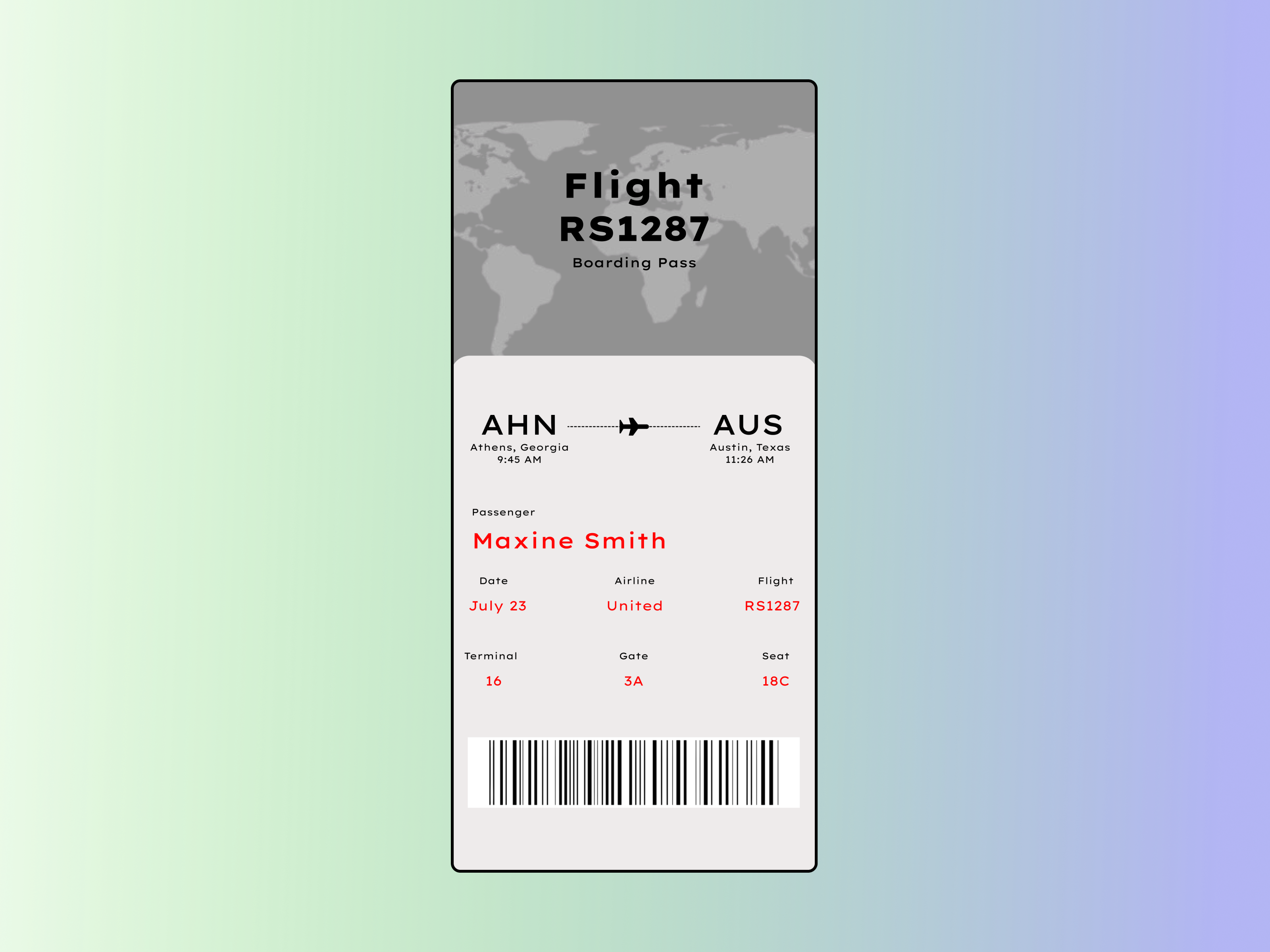 Daily UI 024 Boarding Pass By Abigail Vernier On Dribbble   Original 6f4eafd1d325c8819d25d40f61268232 