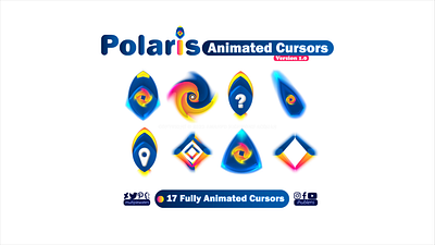 Polaris Animated Cursors (v1.0) by Multiple Waters animatedcursors animation cursors design desktop motion graphics mousecursors windowsthemes