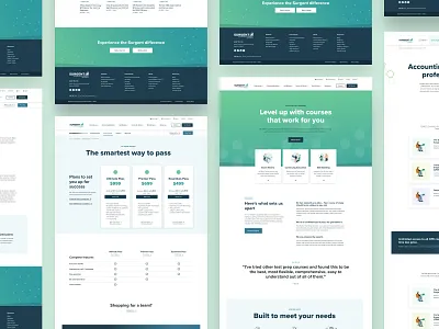 Surgent Design System b2b b2c b2e blue boldworld design desktop ecommerce figma finance green ui ui design uiux ux web web design website website design wordpress