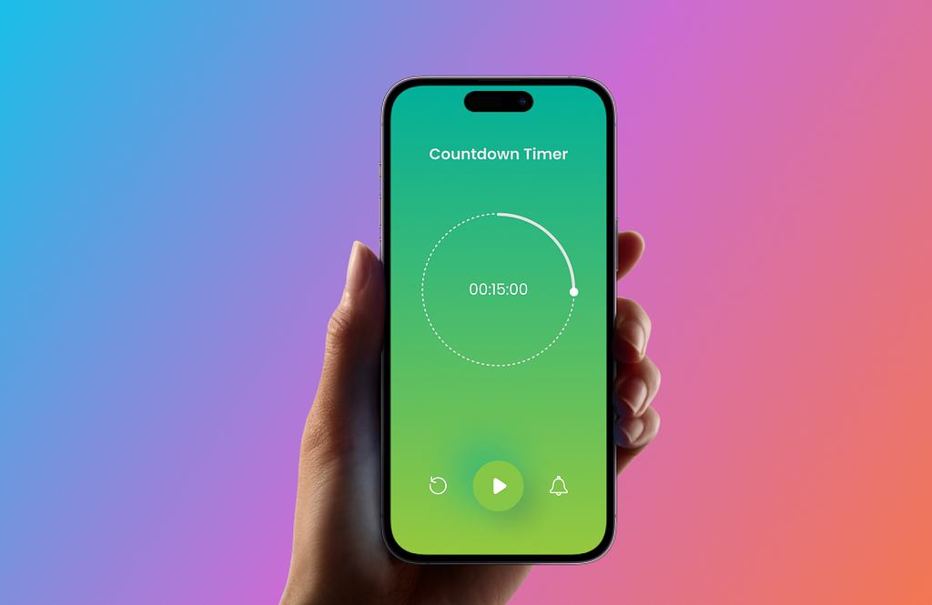 Daily UI 015 Timer Stop watch by Mamatha Aluvala on Dribbble