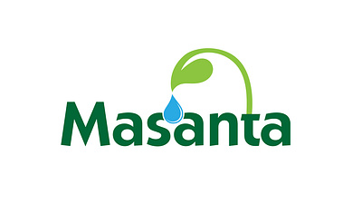 Masanta Logo beautiful logo brand identity creating logo creative logo leaf logo lettermark logo logo logo design logo designer logo idea professional logo water logo wordmark logo