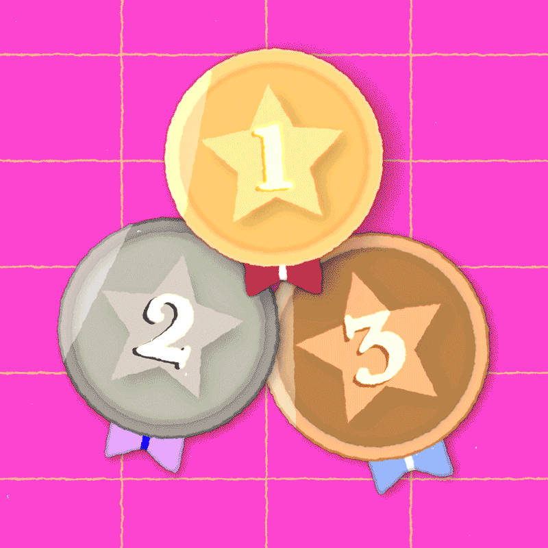Medalhas {gif} 2danimation 3d adobe aftereffects animation bronze design gif gold graphic design illustration medals motion graphics silver