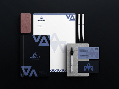 ANDINA CONSTRUCTION brand brand design branding design graphic design lofo logo logo design logomaker