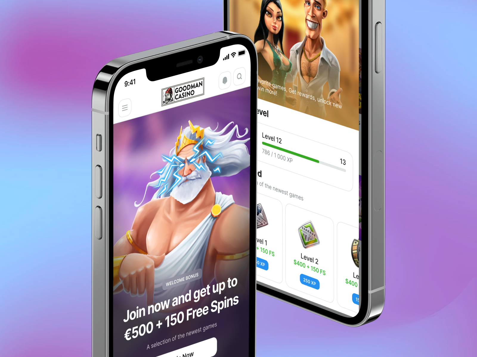 Goodman Online Crypto Casino Mobile Version by Sok Studio on Dribbble