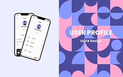 Daily UI #5 User Profile account app branding dailyui design graphic design illustration logo settings typography ui ux wallet