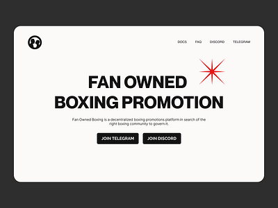 Box Fan Landing Page 💪 design illustration logo uiux