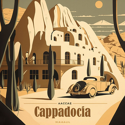 Cappadocia Travel Poster discovery.