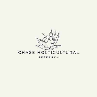 chase botanical illustration branding graphic design logo