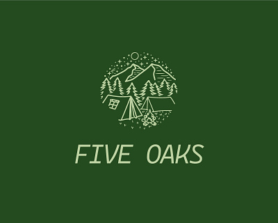 five oaks branding logo motion graphics