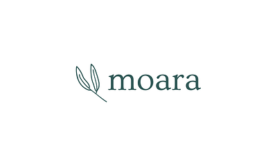 moara botanical illustration botanical logo branding graphic design logo