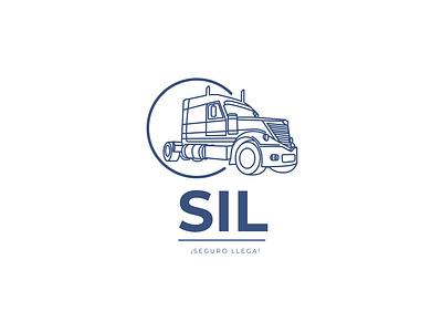 SIL - Seguro llega adobe illustrator branding design digital illustration graphic design illustration illustrator logo logotype shipment trailer type typography vector