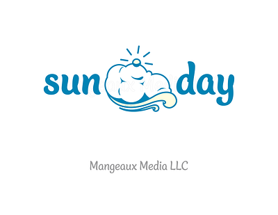 Sun Day Sundaes branding graphic design logo vector