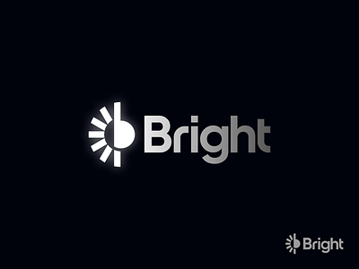 Bright Logo Design b logo best logo brand branding bright bright logo bulb logo creative creative logo letter b logo light logo logo logo design sun logo top brand logo