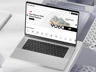 Sneakers E-Commerce Exploration clean ecommerce minimalist sneakers website white