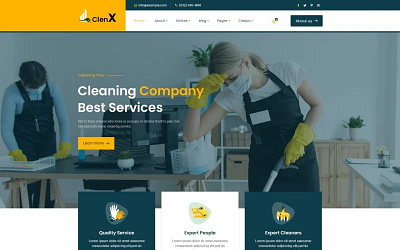 Cleaning Service Company HTML5 Template clean cleaner cleaning agency cleaning company cleaning service company dry cleaning house house cleaning service services washing