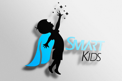Smart Kids Logo Design branding graphic design illustration logo vector