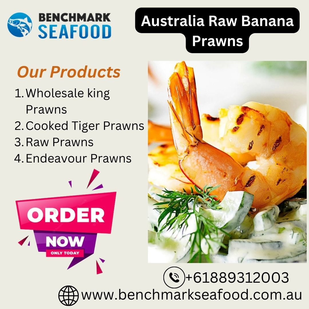 Buy Australian Banana Prawns | Tiger, King and Endeavor by Benchmark ...