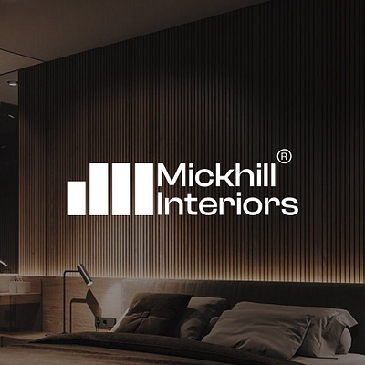 Mickhill Interiors brand identity app branding design graphic design illustration logo typography ui ux vector