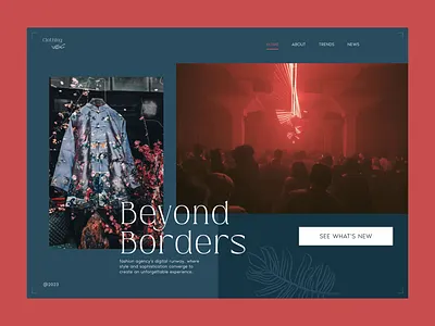 Clothing Website Concept: animation brand clothing clothing line clothing website design fashion store wear web web design website