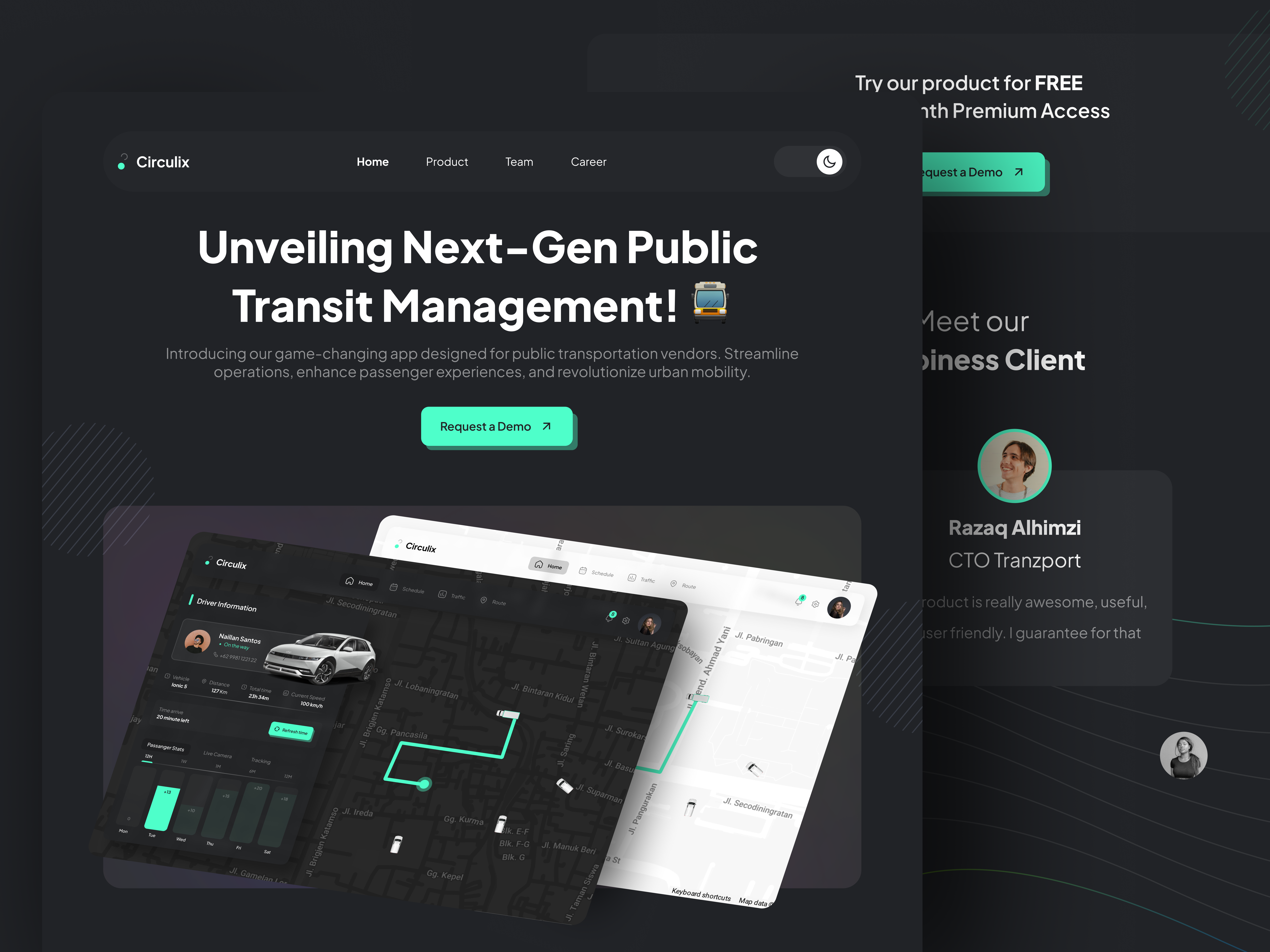 Example of Mobile App & Web Design