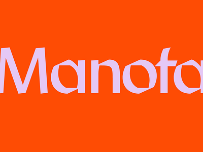 Manofa Typa Family Font animation branding design graphic design illustration logo typography ui ux vector