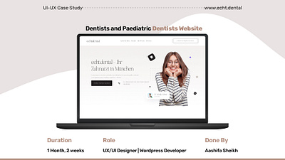 Dentists and Paediatric Dentists - Doctor Appointment Website branding case study clinic dental dentist design doctor appointment graphic design hospital hospitality illustration inspiration landing page logo medical online doctor ux vector web website