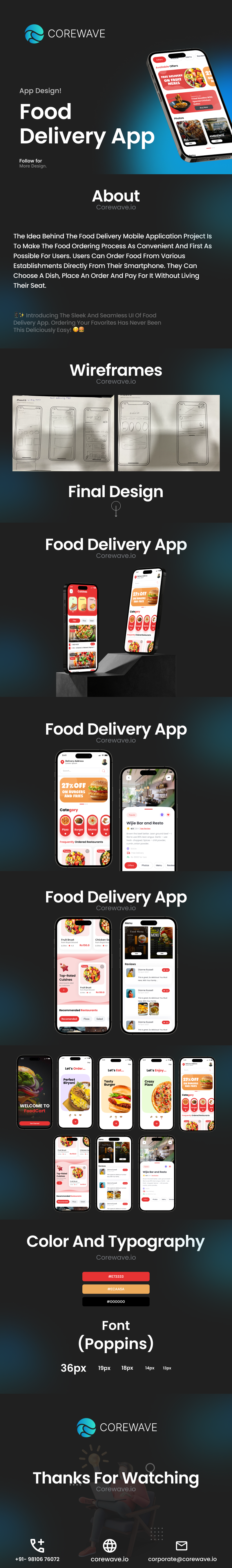 Food Delivery App - FoodCart 3d branding graphic design ui ux
