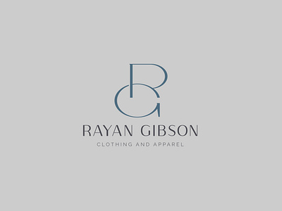 Logo Design | Rayan Gibson brand design brand identity branding designedbyabd elegant graphic design lettermark logo logofolio logoinitials logomark logotype luxury minimalist logo monogram premium rg rg monogram ui visual design