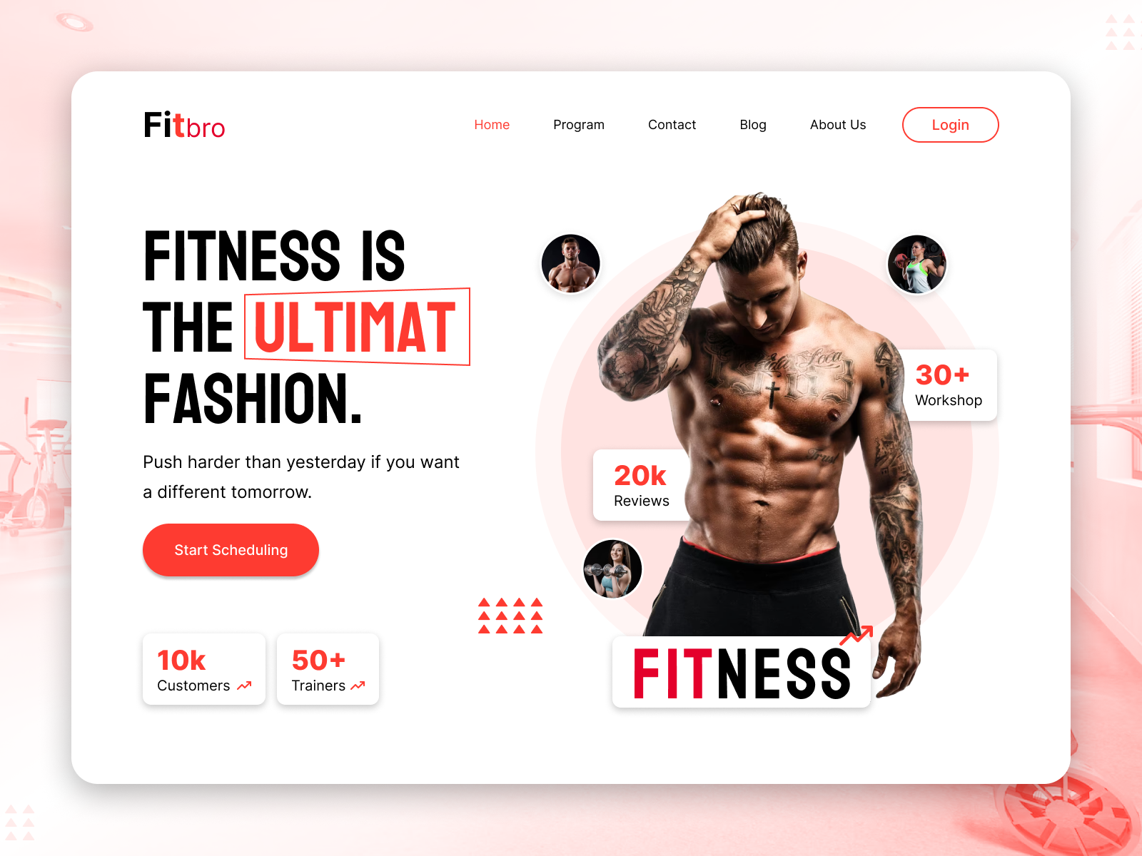 Flex Fitness, Website Design & Development