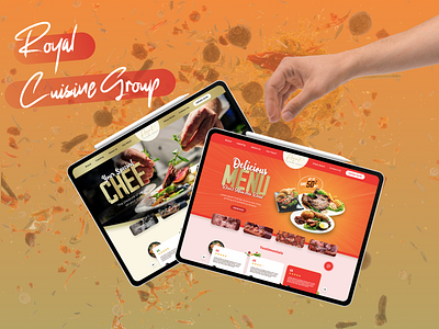 UI/UX Design for Restaurant App app art branding design dribbble graphic design landingpage restaurant shot trending ui ux web webdesign website