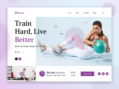 Fitness landing page agency clean exercise fitness fitness landing page fitness website design gym health healthy homepage landing page muscle sport ui ux web design website weight lifting weightloss workout