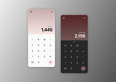 DailyUI #004 - Calculation calculation calculator dailyui ui ux