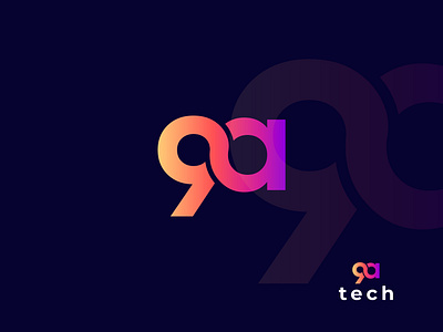 9a Modern Logo 3d 9alogo branding design graphic design illustration logo logodesign minimal motion graphics typography vector